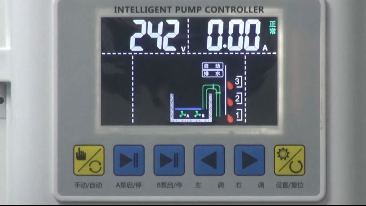 high performance IP54 single sewage pump OEM automatic intelligent pump controller of PDX series