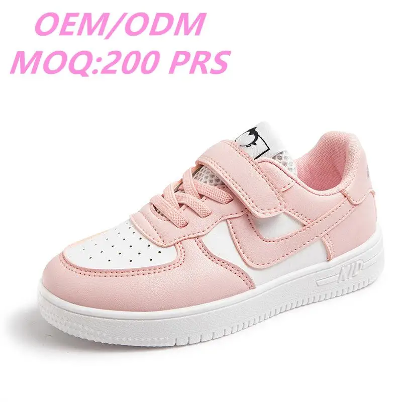 Customized Low-top PU Sports New Casual Walking Boys Sneakers Girls soft sole comfortable trendy shoes