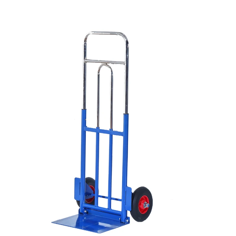 Foldable Luggage Travel Carts Portable Cart Trailer Trolly System For Lightweight Folding Aluminum Alloy Trolley