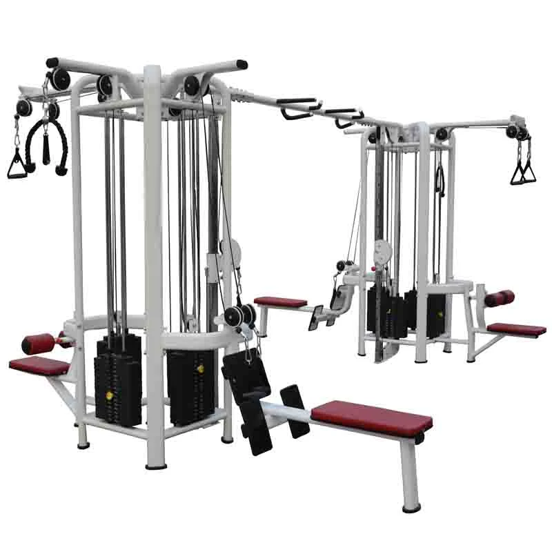 YG-2064 Commercial Fitness Cable Jungle Multi Functional Trainer 8 Station Multi gym Functional OEM Customized