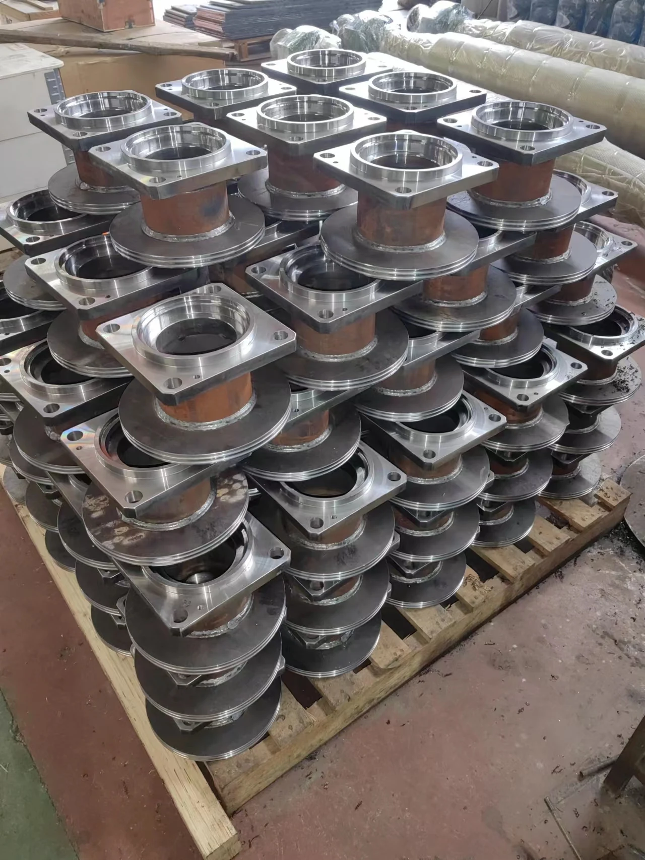 CNC Environmental protection dust removal equipment Dusting drum non-standard equipments Bearing housings