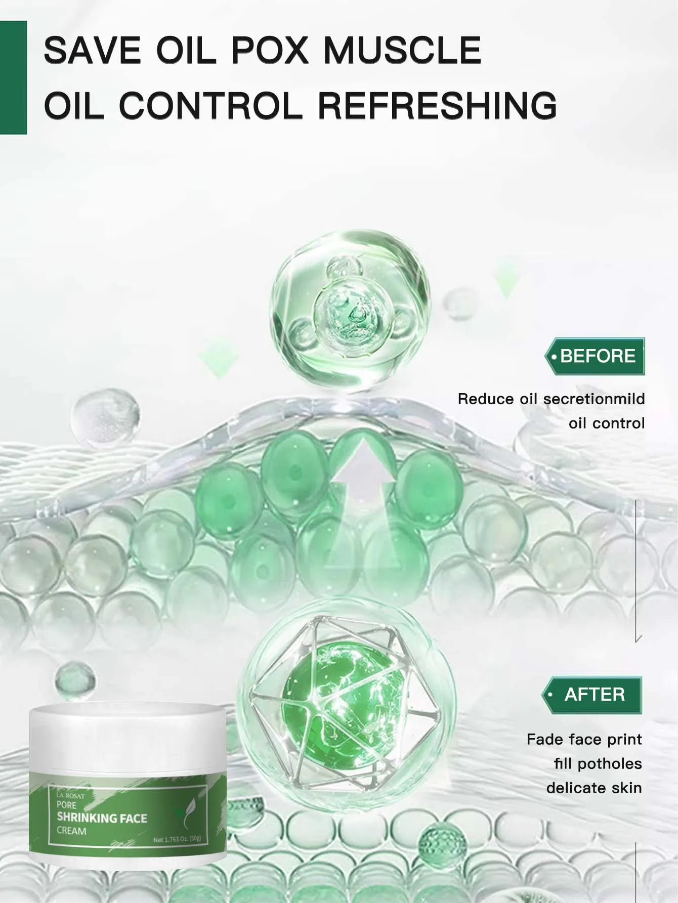 Wholesale Women Skincare OEM Moisturizing with Sunscreen Cream Improve Dullness Skin Beauty Salicylic Acid Face Cream