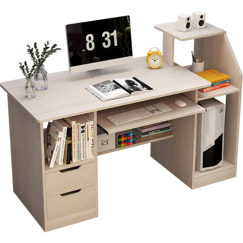 Modern Mdf Painting Study Work Desk  Wooden Office Table For Office Furniture
