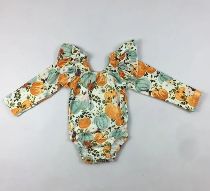 Oem Детский бутик, оптовая продажа, комбинезон для новорожденных, Рождественский купальник с принтом Санта Клауса, весенний комбинезон, одежда для маленьких девочек