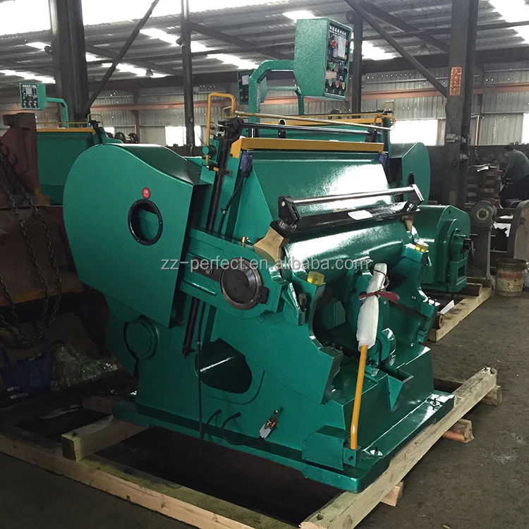 Good quality used manual plastic sheet cardboard die cutting machine