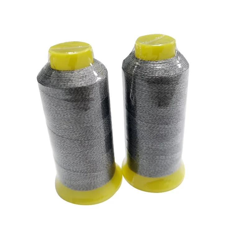 Cleanroom Antistatic Fabric / Garment Use ESD Anti static Conductive Sewing Thread
