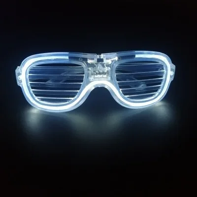 Wholesale of LED luminous glasses, blinds, and cold light glasses for parties, bars, music festivals