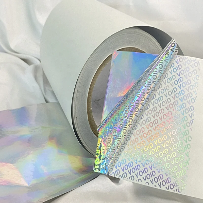 Customize Security Seal Holographic Security Label Tape VOID Security Tamper Evident Tape Warranty Sticker VOID If Tampered