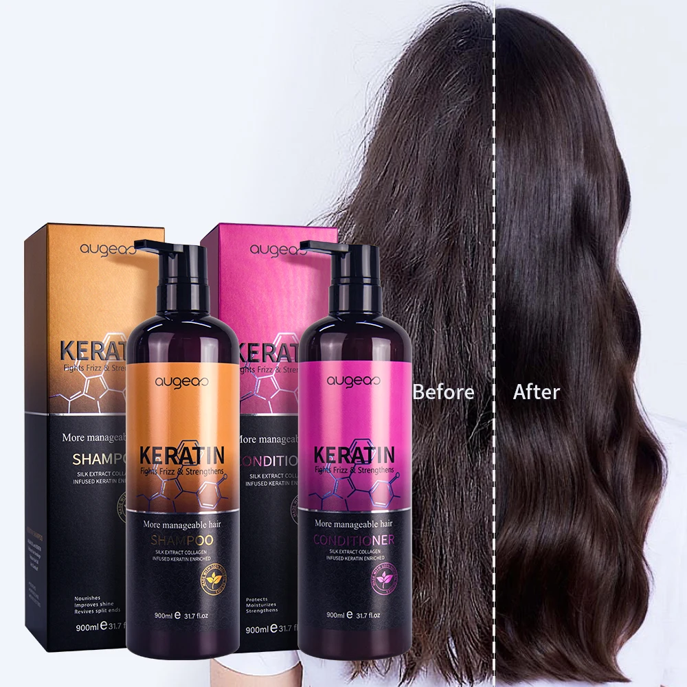 Private label champu control oil collagen anti dandruff scalp care repair damaged nourish organic keratin hair shampoo