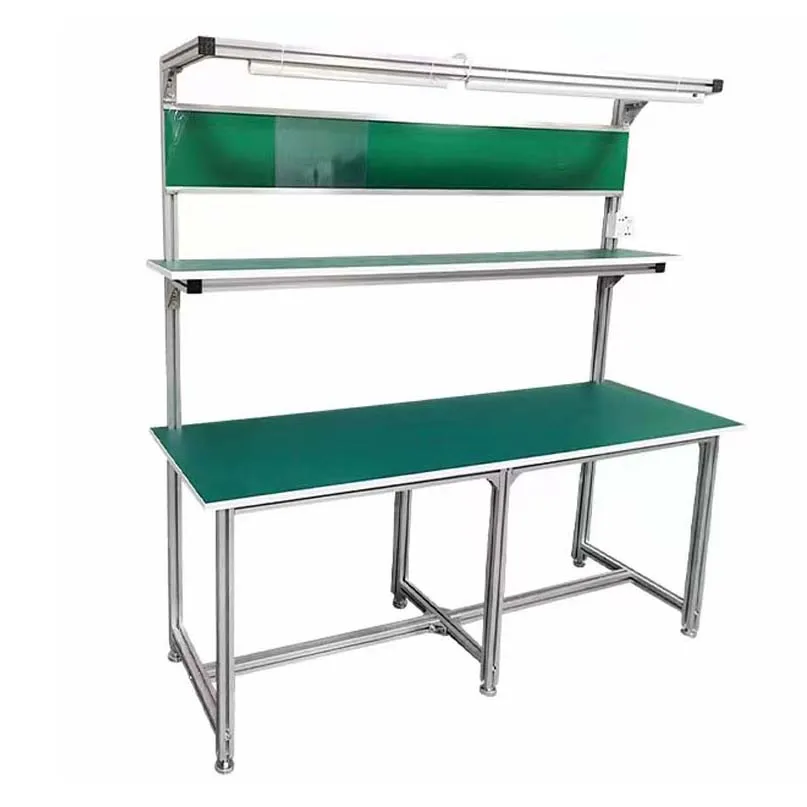 aluminium production line reparation ITEM industrial aluminium workbench adjustable products repair Workbench