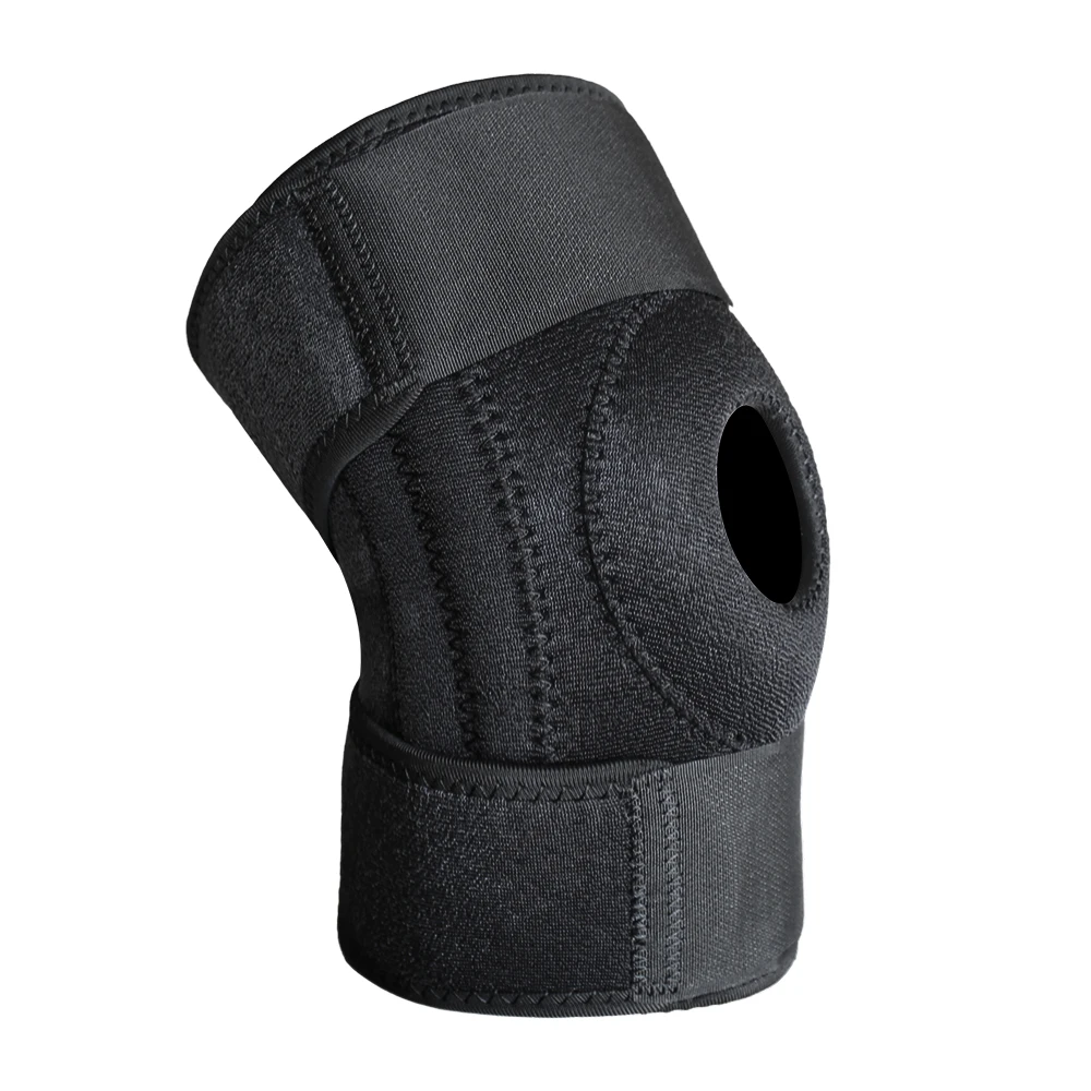 X005 Hot sale free size knee support four springs climbing knee brace knee protector