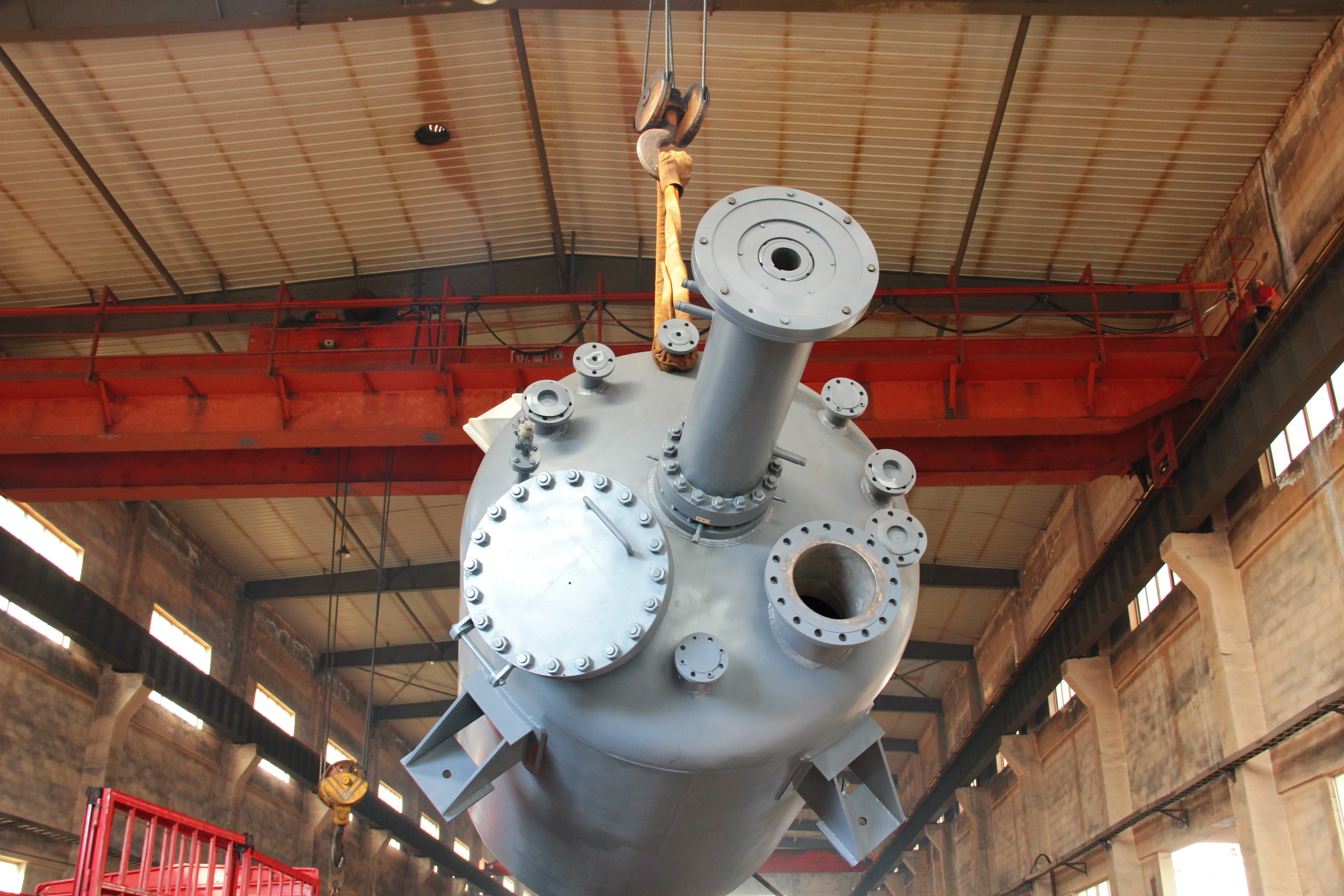 3000l stainless steel cladding high pressure magnetic reactor