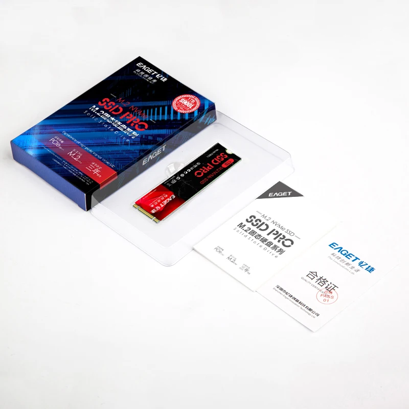 EAGET Manufacturer Good Quality 1TB NVMe PCIe SSD Drive Mini PC SSD PCIe SSD for Laptop