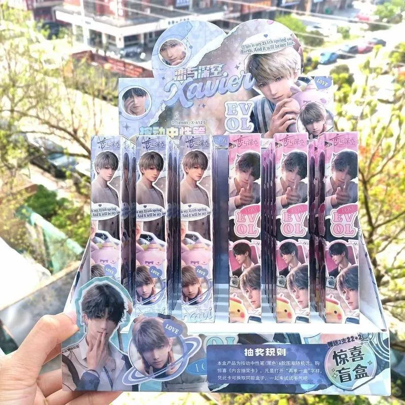 Kawaii Game Love And Deepspace Cartoon Stationery Gel Pen Xavier Zayne Rafayel Ralayo Shen Xinghui Li Shen Qi Yu Pen