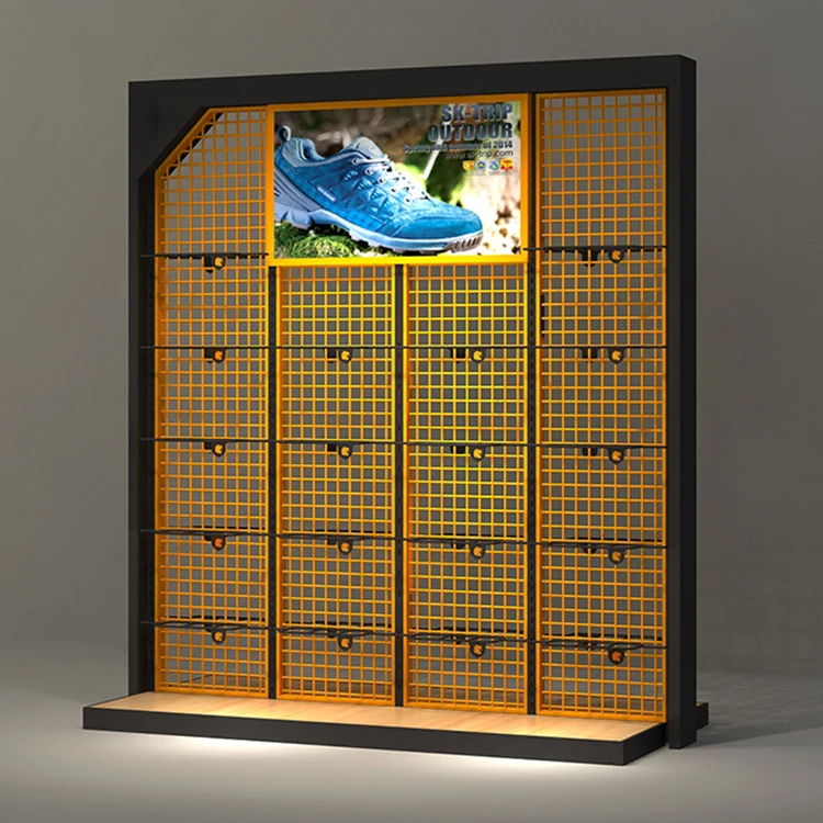 Factory customized window stand shoes display rack