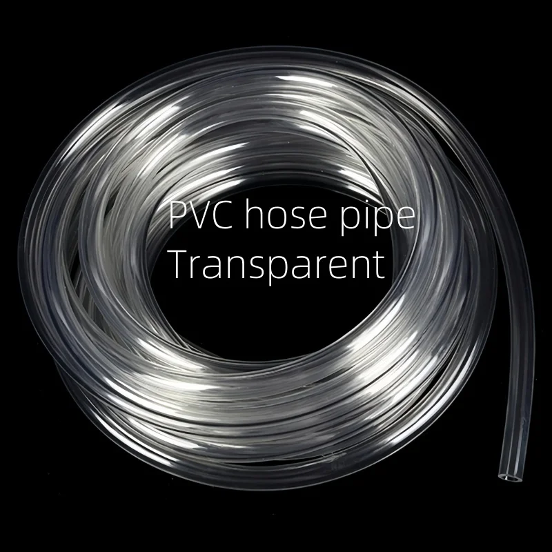 16mm Diameter PVC Flexible Pipe Hose Tube Transparent Water Tube clear Customize Available Hose Pipe Soft Tubing Plastic Tubing