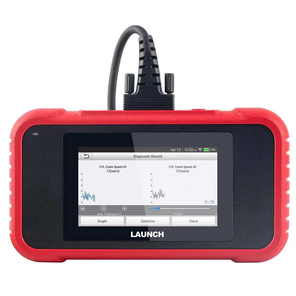 Launch X431 CRP129E V2.0 Creader 129E диагностический инструмент obd 2 считыватель кода масляный Сервис сброса света