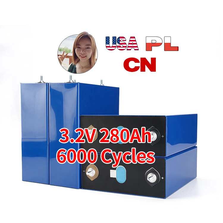 US EU stock  3.2v 280ah EV LF280K Energy Storage Battery Lithium ion Battery cells Jenny Wu Docan