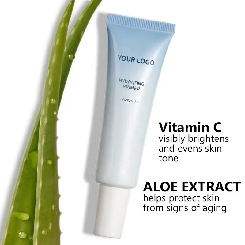 Best Vegan Cruelty Free Cosmetics Moisturizer Makeup Primer Private Label Vitamin C Oil-free Face Primer Makeup Base