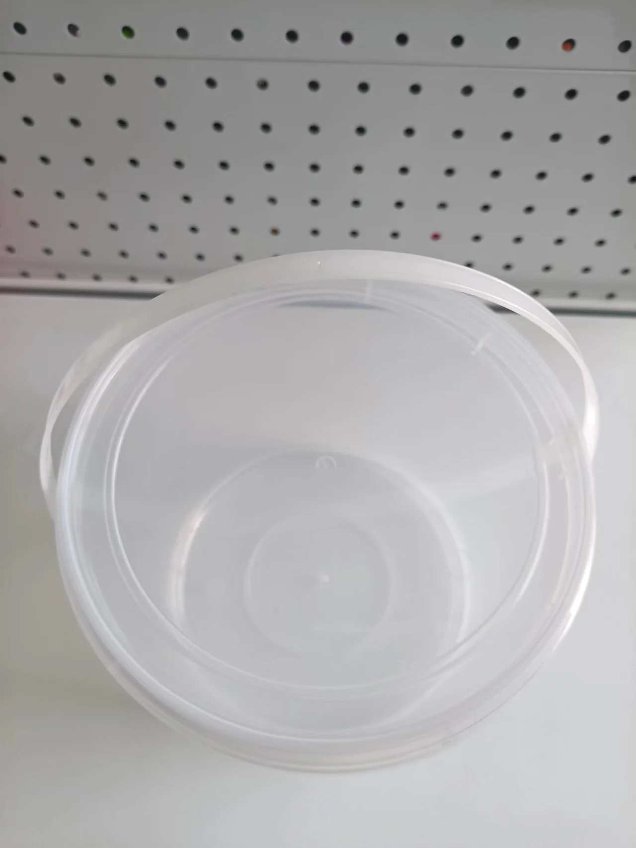 Plastic Storage Box Biscuit Barrel Yogurt Bucket Pickle Barrel Food Plastic Packaging Bucket With Lid Transparent