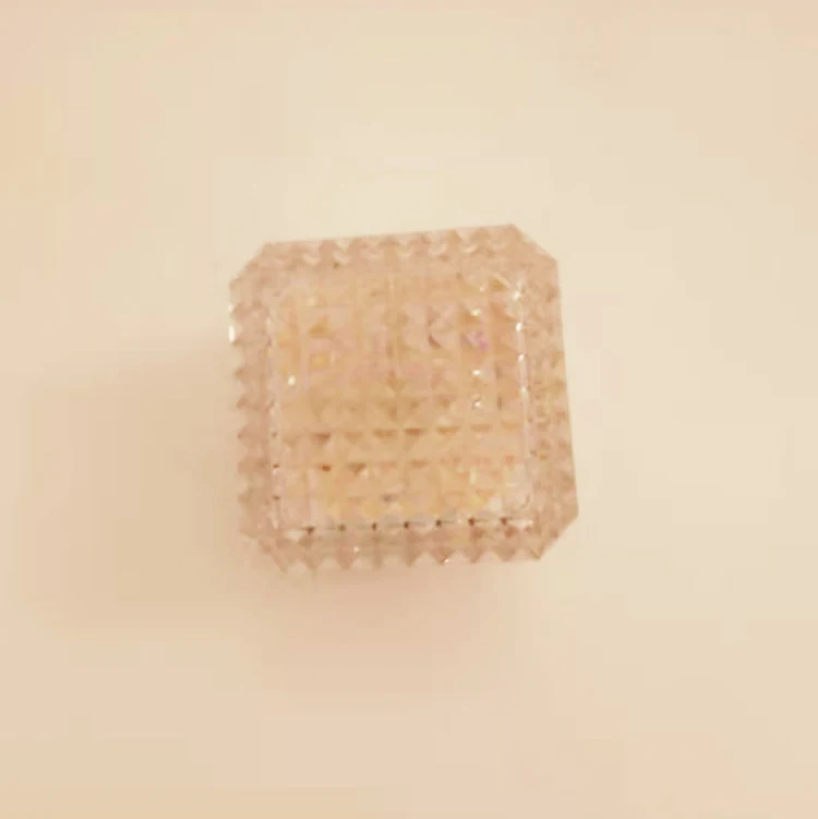 Luxury Modern Rechargeable Night Light Dimmable Decorative Bedroom Cordless 3 Colors LED Crystal Table Lamps