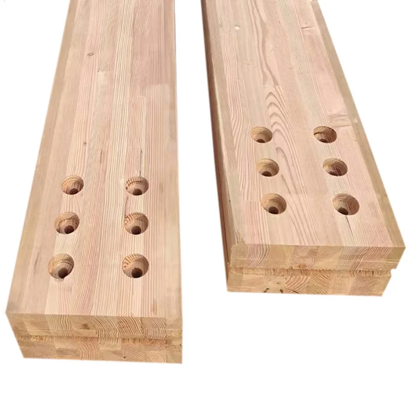 Structural Finger Jointed Glt Laminated Glued Timber Glulam Solid Glued Laminated Timber House Wood Pine Sawn Timber