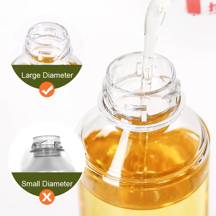 Wholesale Air Fryer BBQ Oil Mist Sprayer 200ML 300ML 500ML Plastic Olive Oil Dispenser Spray Bottle for Kitchen Cooking