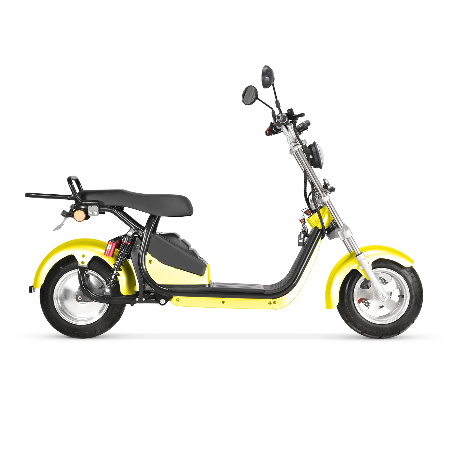 Amoto new style 1500w eec/coc electric scooters removable battery citycoco electric motorcycle