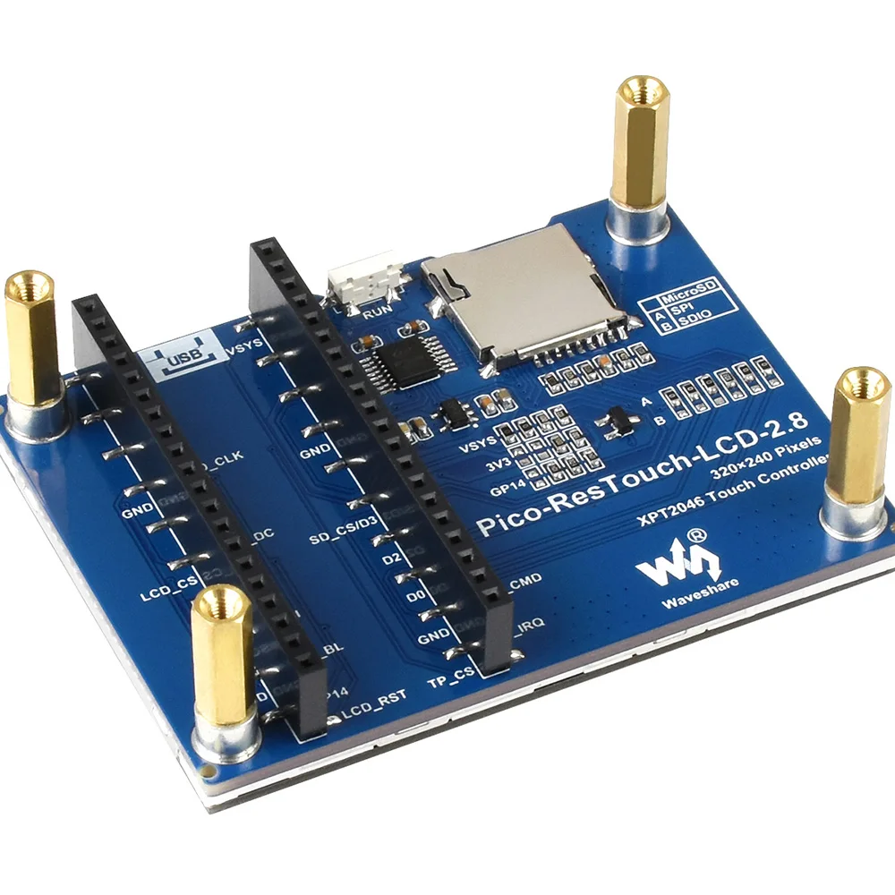 2.8 inch Pico display screen 262K color LCD module 320 x 240 pixel SPI communication