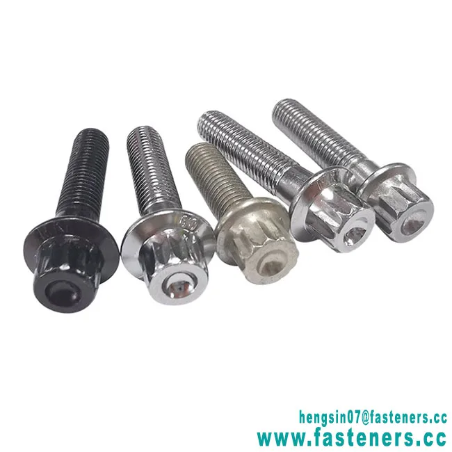 Customized Hot Sale Factory Price  Twelve Tooth Head Connector 12 Angles Corners Flange Bolts