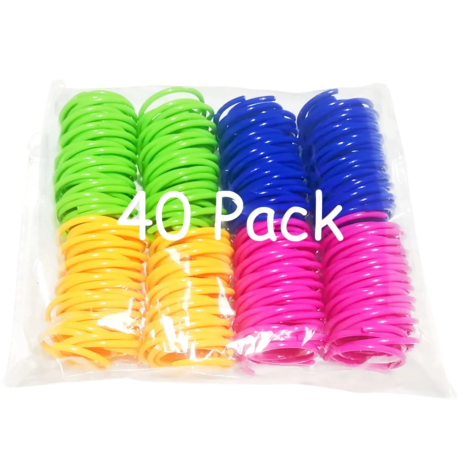 Playful Indoor Cat Spiral Spring Keep Fit Interactive Durable Plastic Colorful Interactive Cat Spring Toys