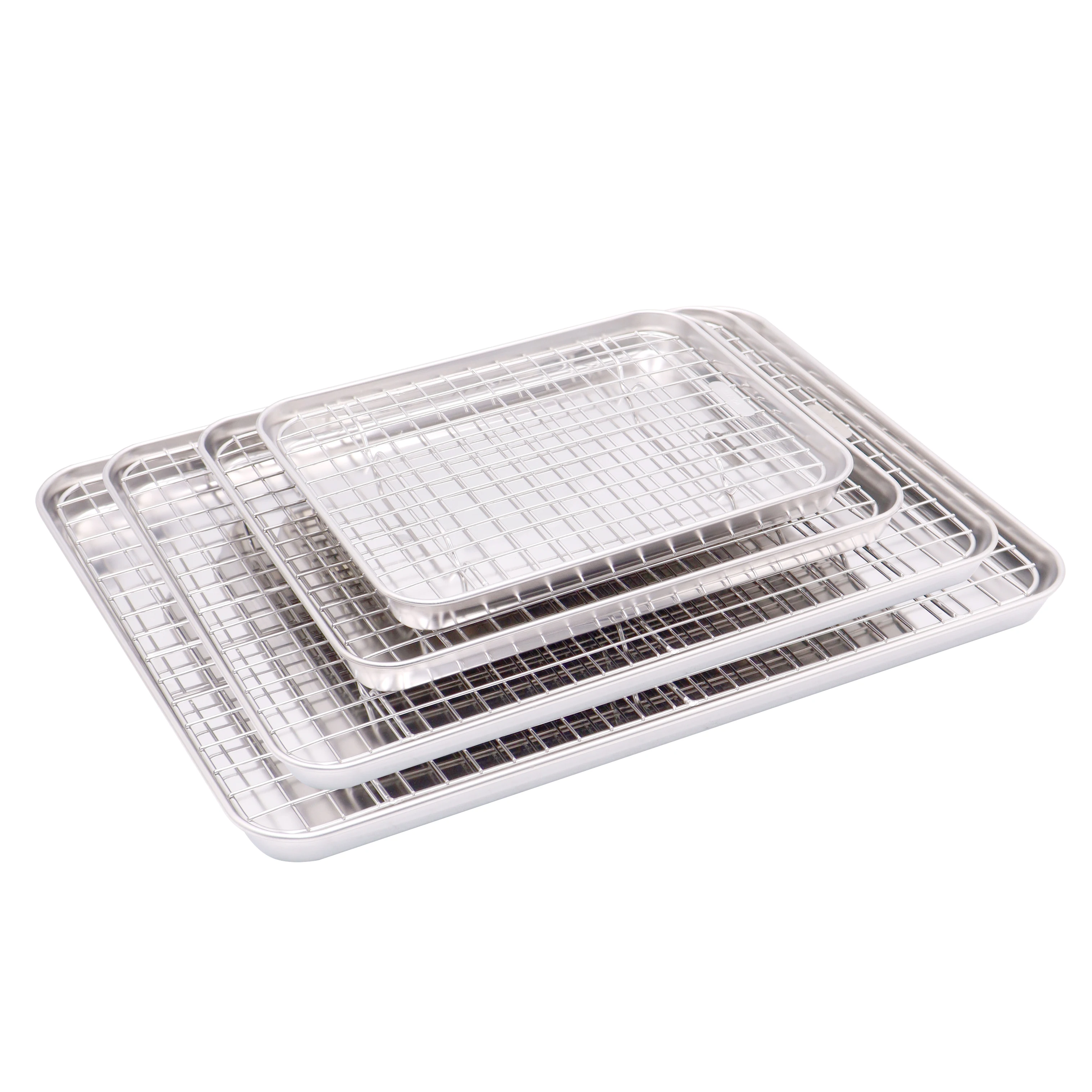 Crispy Oven-Bacon Drip Rack Tray with Pan with Nonstick Easy Clean Surface Nonstick bacon pan