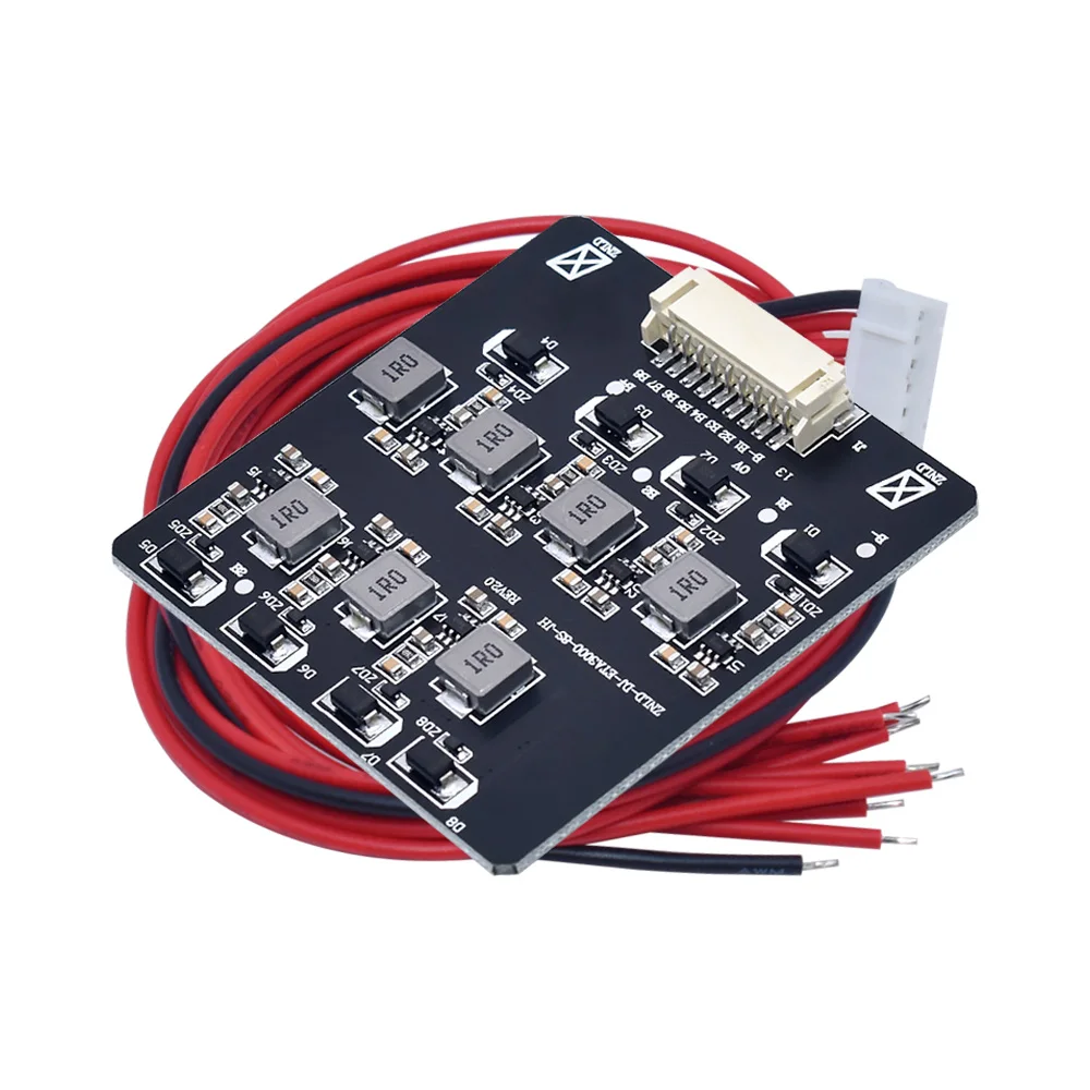 2s - 8s 1.2A Balance Li-ion Lifepo4 Lithium Battery Active Equalizer Balancer Inductive Energy Transfer Board BMS 3s 4s 5s 6s 7s