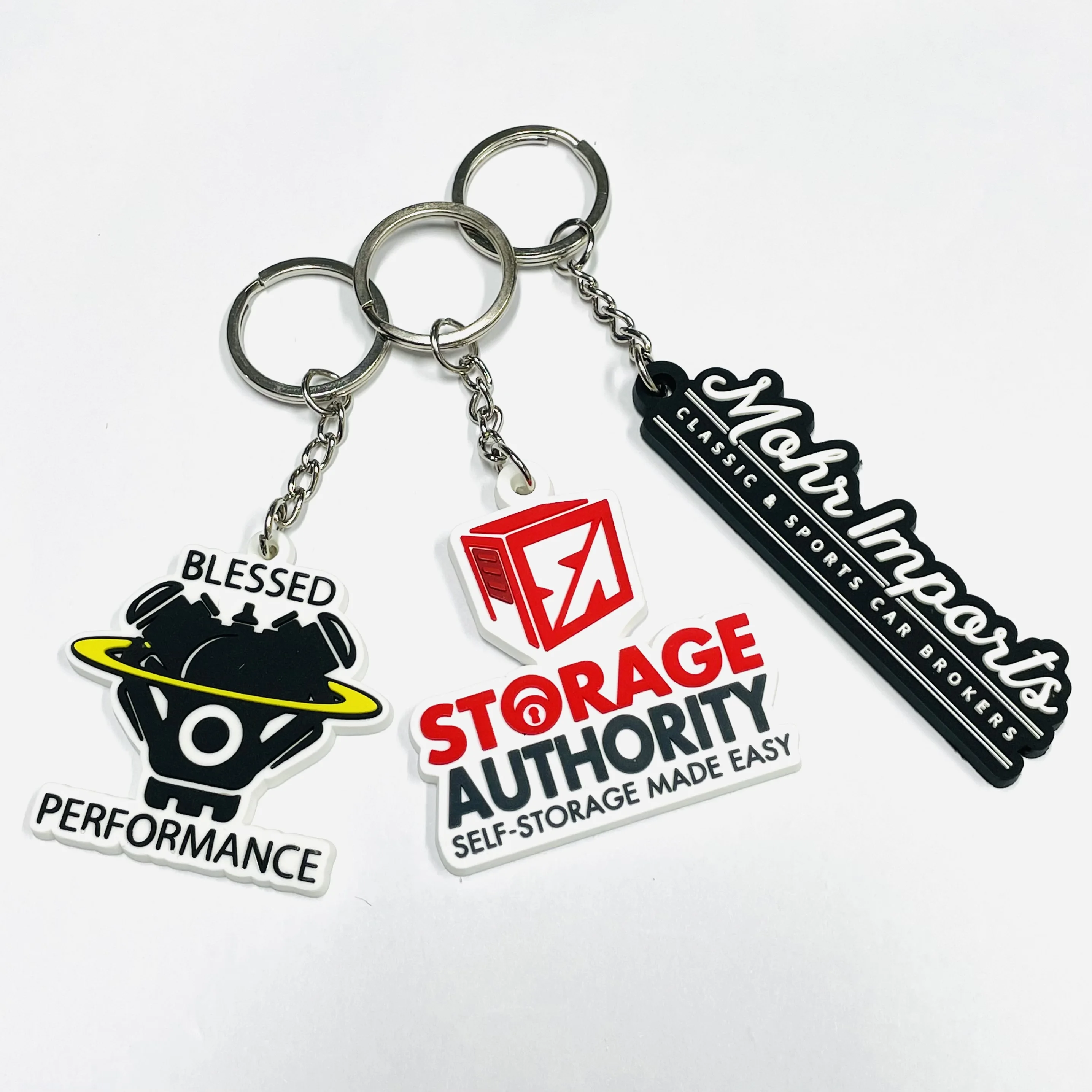 2024 New Style Silicone Rubber Key Chain Custom Logo Soft Pvc Wholesale 2d 3d Keyring Cute Cartoon Anime