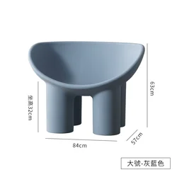 Nordic Elephant Children Chair Outdoor Plastic Activity Chair Elephant Leg Chair Cartoon Animal