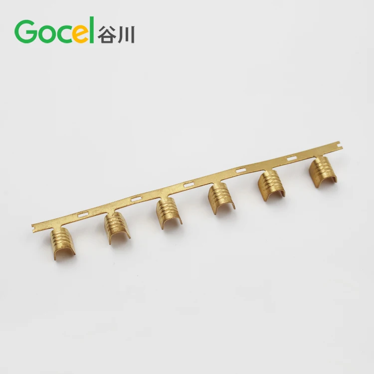 5000 шт./катушка латунная Клеммная колодка U-типа катушка DJ454C