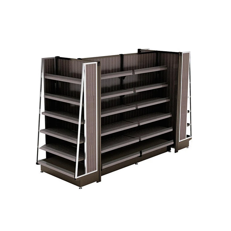 Top quality gondola shelving supermarket shelf metal display shelves