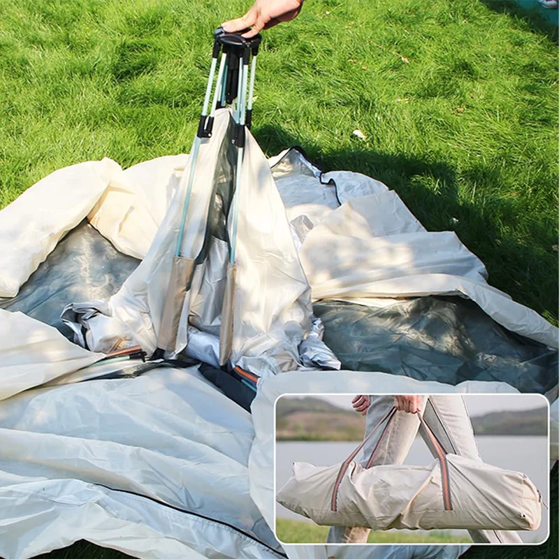 Factory Direct Portable Tente Camping Qonflable Tents Camping Outdoor Waterproof Camp Tent