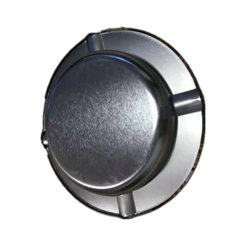 Custom Logo Tray Round Ashtray Metal Tray Recyclable Metal Food Serving Trays  OEM