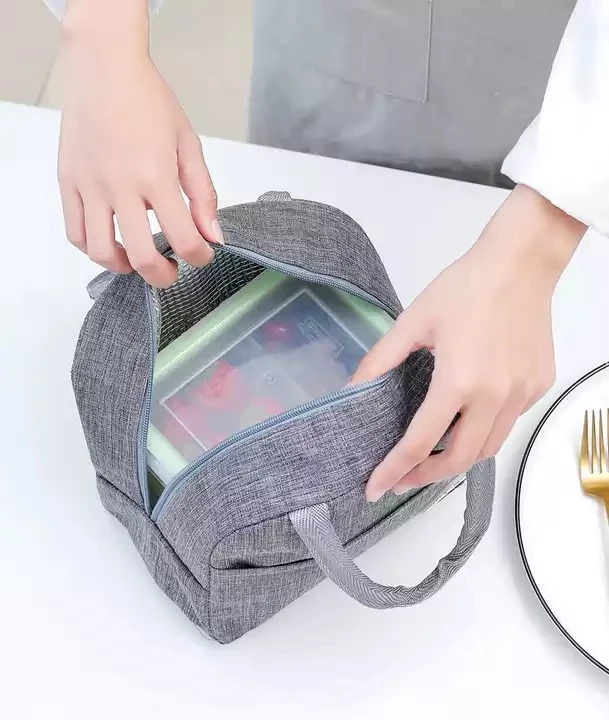 2022 изолированный пакет для завтрака термо-сумка на заказ Фламинго печать сумка-холодильник еды пикника