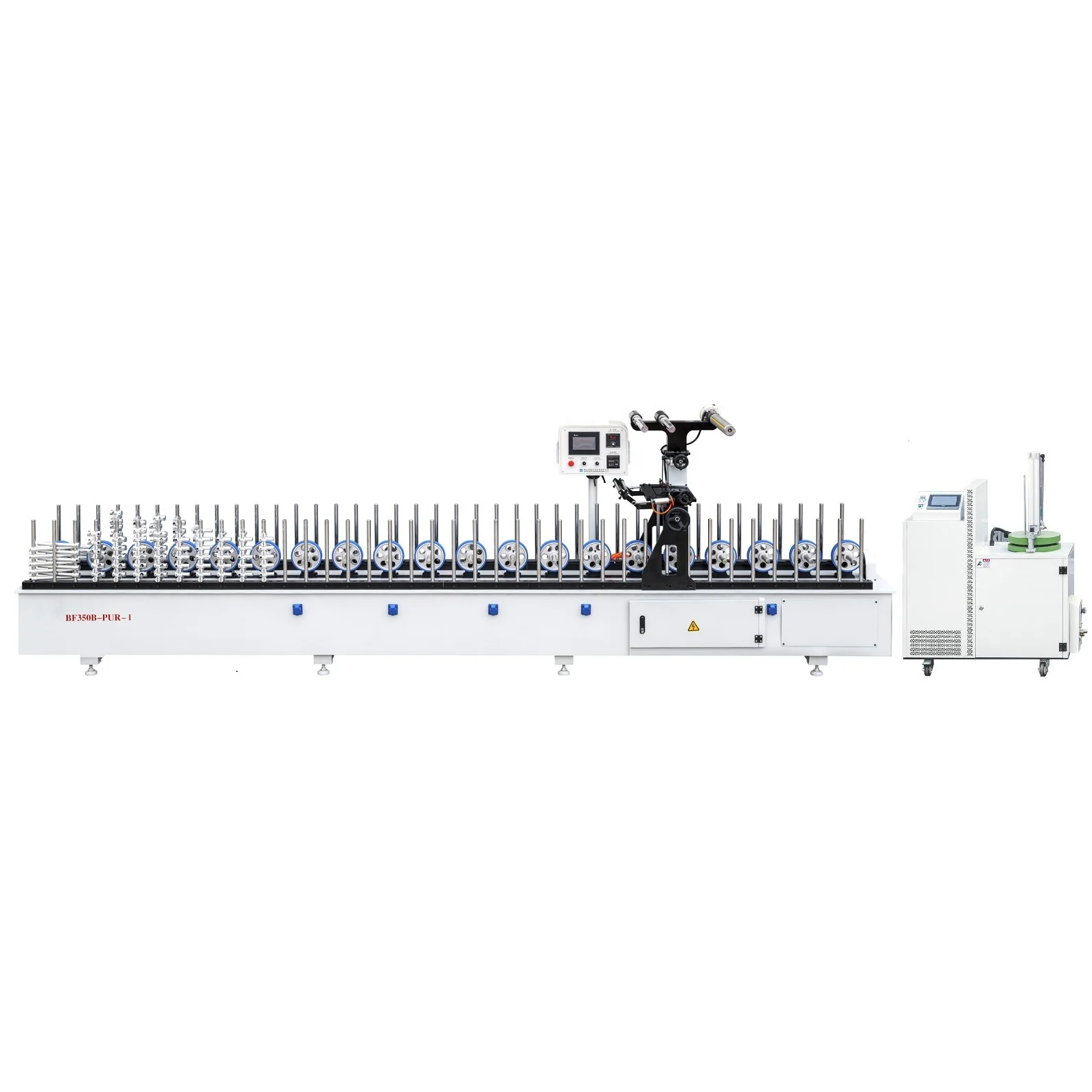 Customized PUR Profile Wrapper Veneer Laminating Profile Wrapping Machines