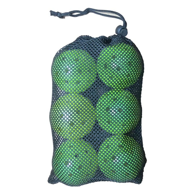 NEOB Professional Manufacturers Make 6ballsPickleball Ball Bags Nylon Mesh Pickleball
