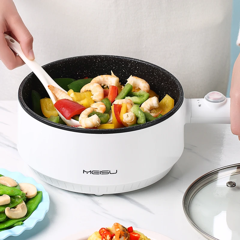 110V/240V Small  Appliances Electric Multi electric frying pan 1.2L  1000W Electric skillet for household or office