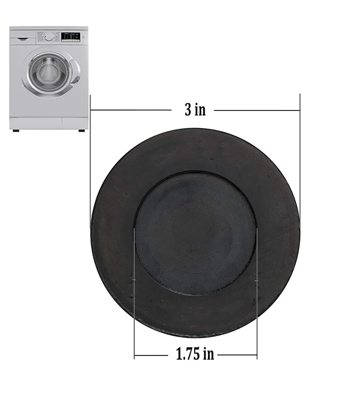 Anti Vibration Washing Machine Foot Pads Anti-Walk Washer Vibration Feet Pads Dampers for Washer and Clothes Dryer