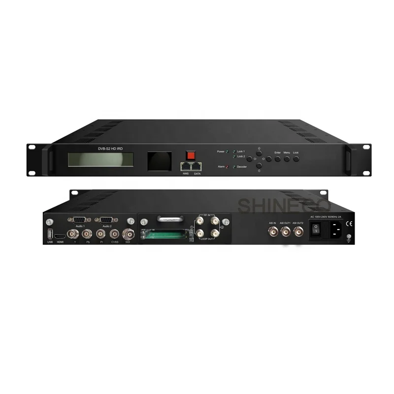 Система цифрового телевидения HD демодулятор ДЕШИФРАТОР DVB-S/S2 CI IRD