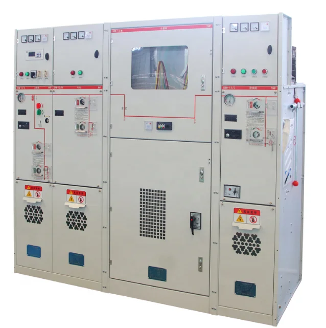 SRM 12KV 630A 1250A Fully insulated and fully enclosed high voltage inflatable Power distribution switchgear