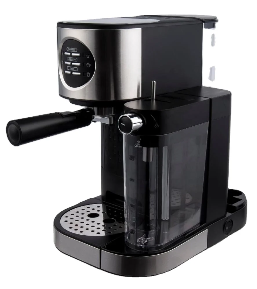 Espresso Latte Cappuccino 3 in 1 Automatic 15 Bars Espresso Coffee Machine with Italian Ulka Pump