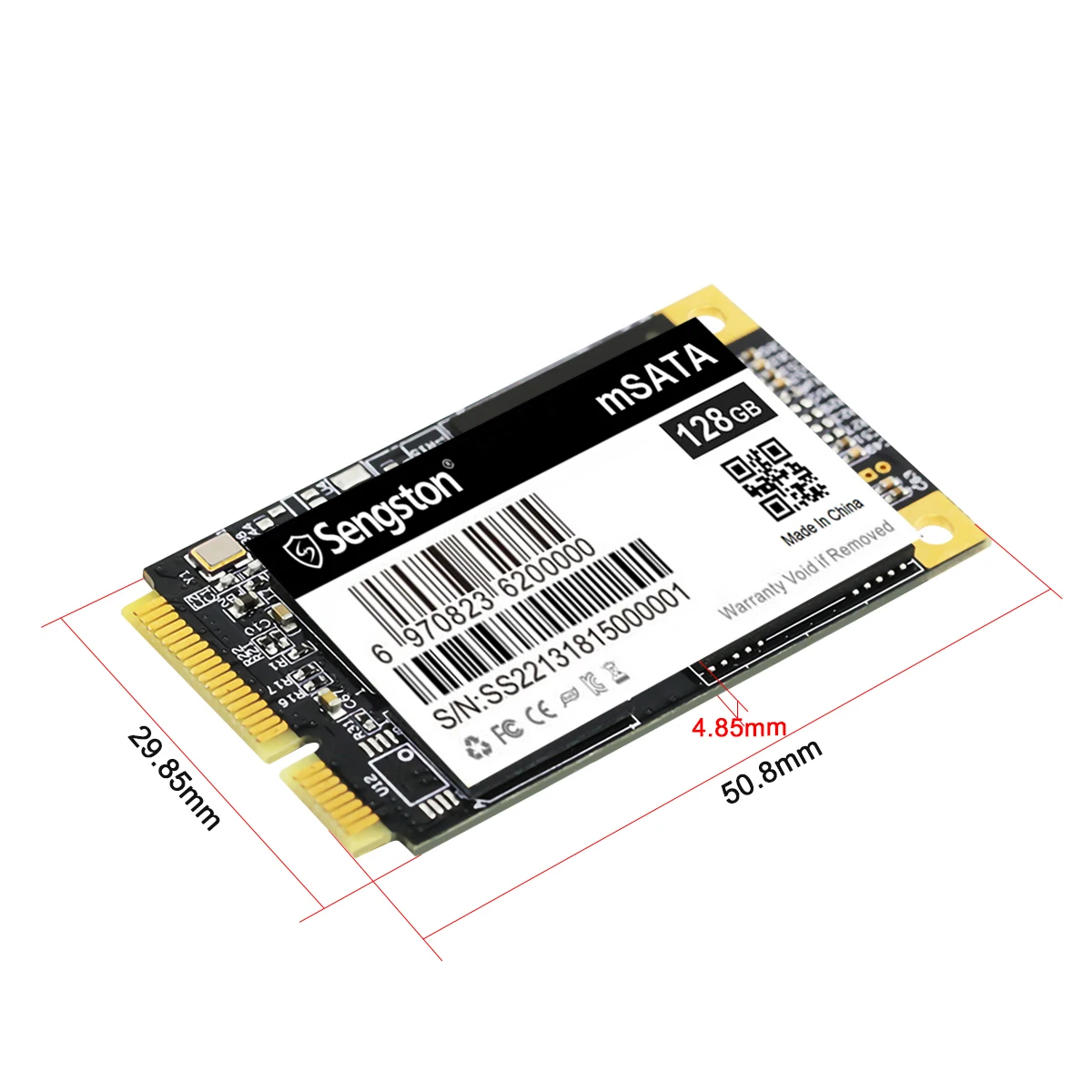 Sengston, 3 года гарантии, SSD Sata 512 ГБ, жесткий диск 512 ГБ, Msata SSD для ноутбука, ПК