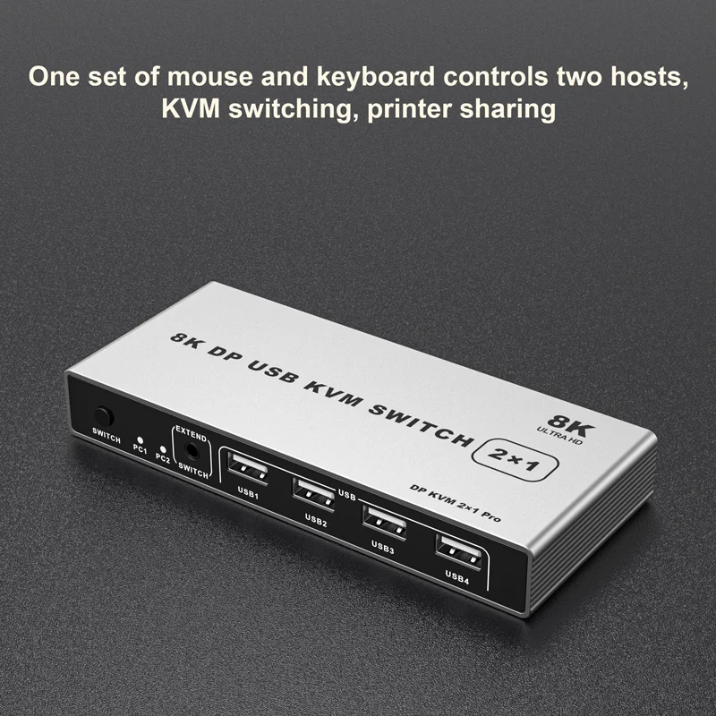 KVM Switch  Support Desktop VGA kvm 4 port kvm over ip switch