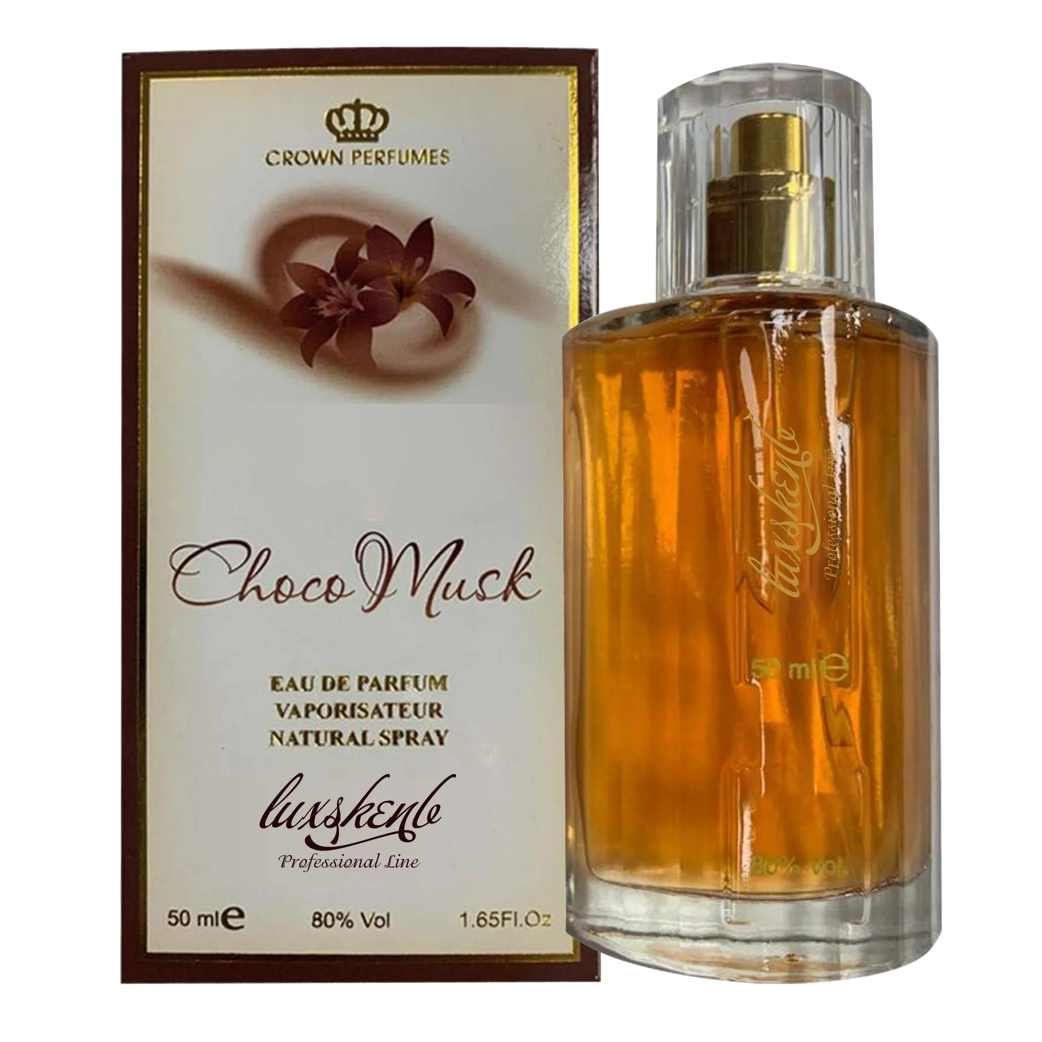 Custom Dubai Arabic Perfume Choco Musk Perfume 50ml Perfumes Arabes Al Por Mayor for Women
